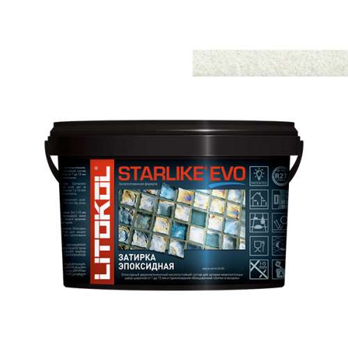 Эпоксидная затирочная смесь STARLIKE EVO, ведро, 5 кг, Оттенок S.200 Avorio – ТСК Дипломат